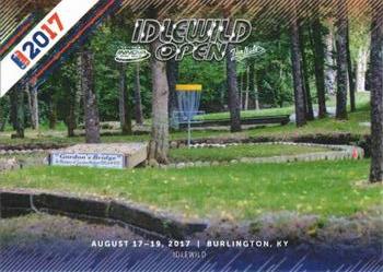 2017 Disc Golf Pro Tour - Venues #NNO Idlewild Open (James Conrad / Paige Pierce) Front